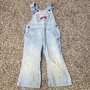 Vintage Levi's Blue Denim Overalls Classic Style